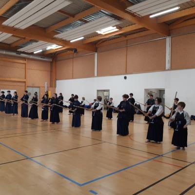 Les jeunes au stage régional de Pessac / Janvier 2025